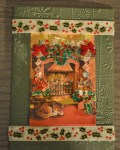 carte de Noël 3D chat 006