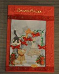 carte de Noël 3D chat 014