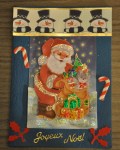 carte Noël 3D pere noel 003