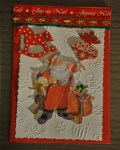 carte Noël 3D pere noel 005